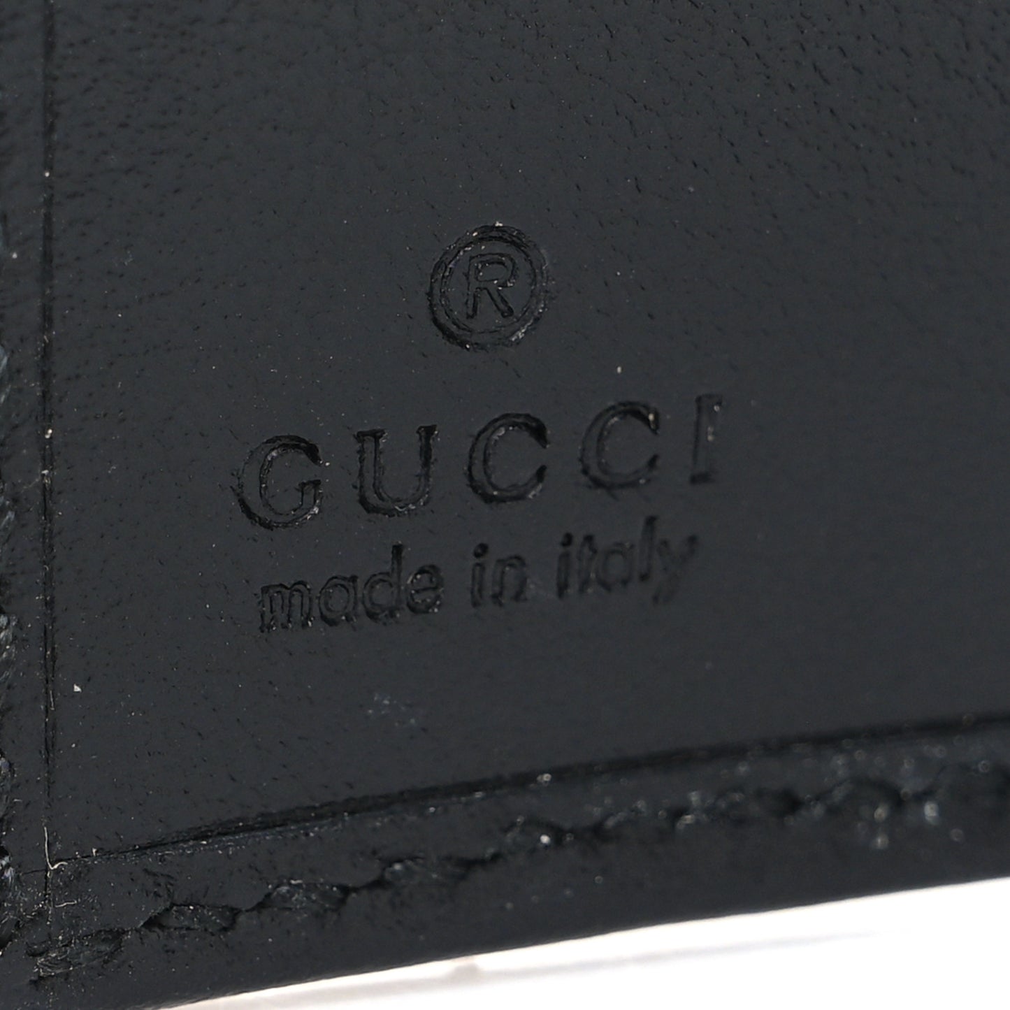Calfskin Matelasse GG Marmont Card Case Wallet Black