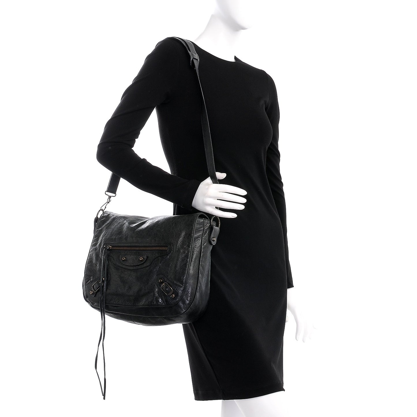 Agneau Folk Messenger Black