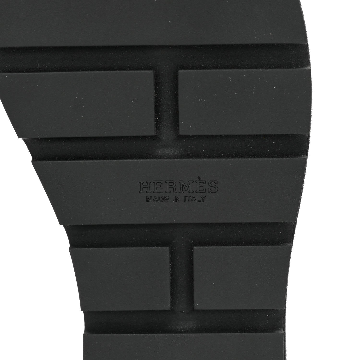 Hermes Calfskin Suede Eze 30 Sandals 37 Black 6 of 8