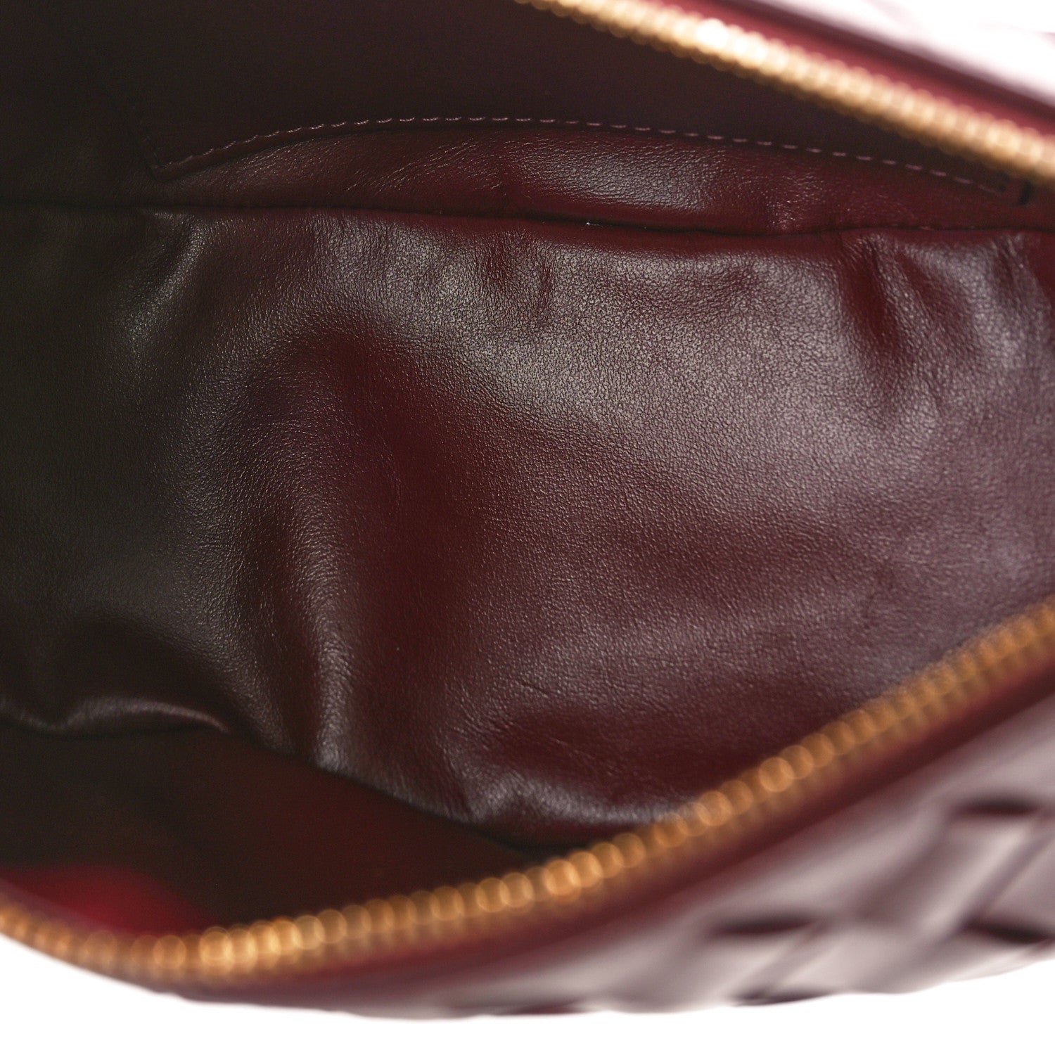 Bottega Veneta Nappa Intrecciato Half Moon Pouch On Strap Barolo 5 of 8