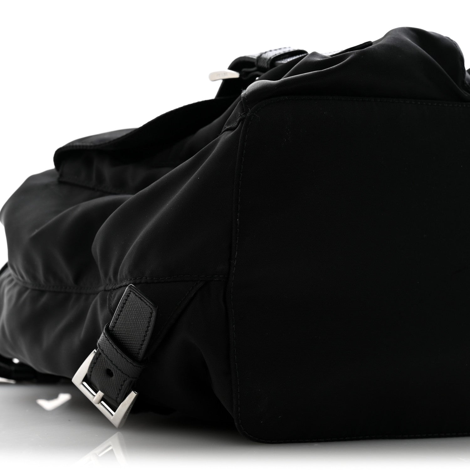 Prada Nylon Vela Medium Backpack Black 10 of 14