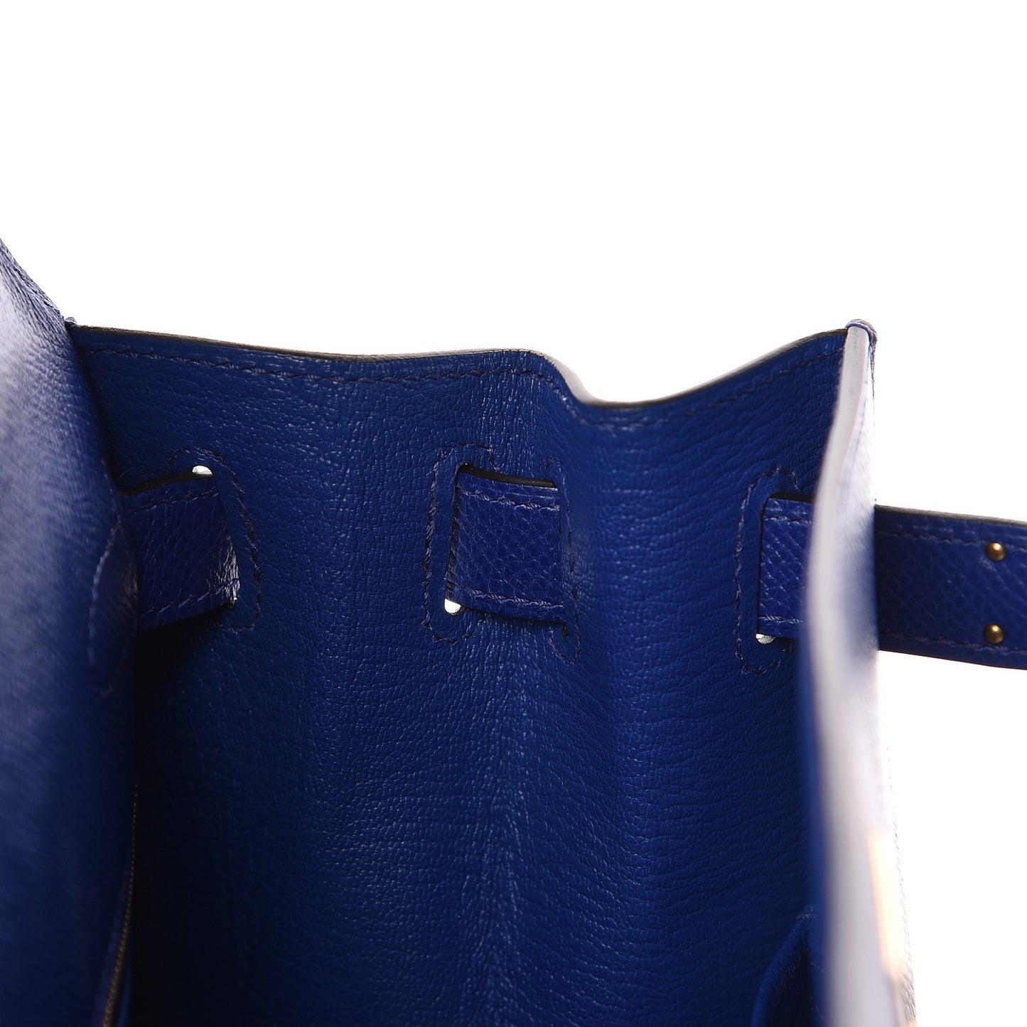Epsom Kelly Sellier 28 Bleu Electrique
