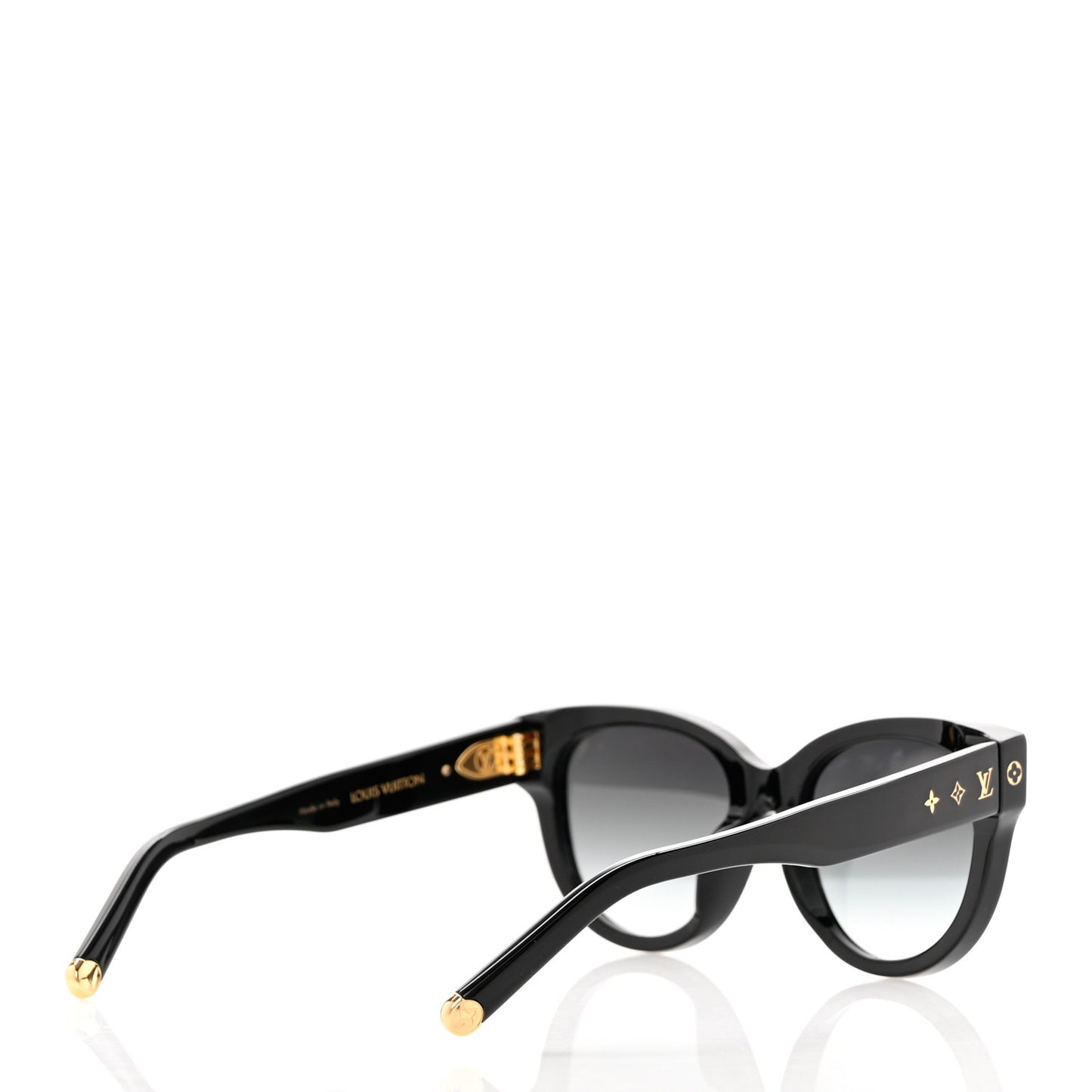 Acetate My Monogram Square Sunglasses Z1526E Black