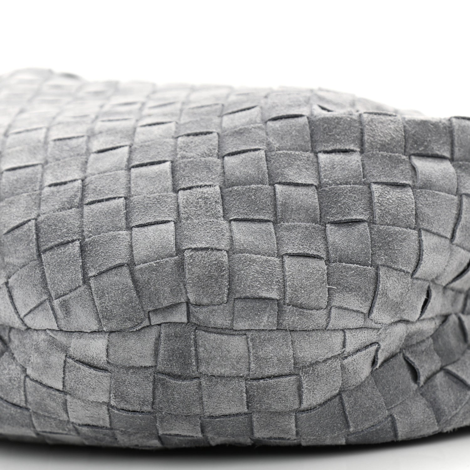 Bottega Veneta Suede Calfskin Intrecciato Teen Jodie Hobo Thunder 10 of 10