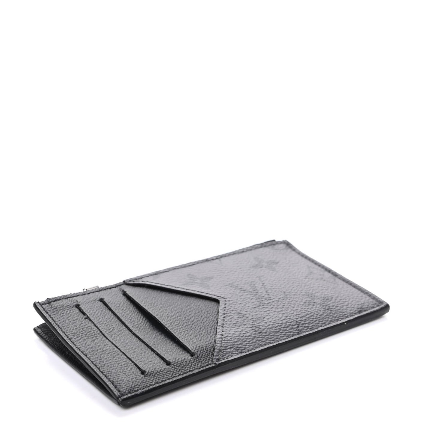 Reverse Monogram Eclipse Taiga Coin Card Holder