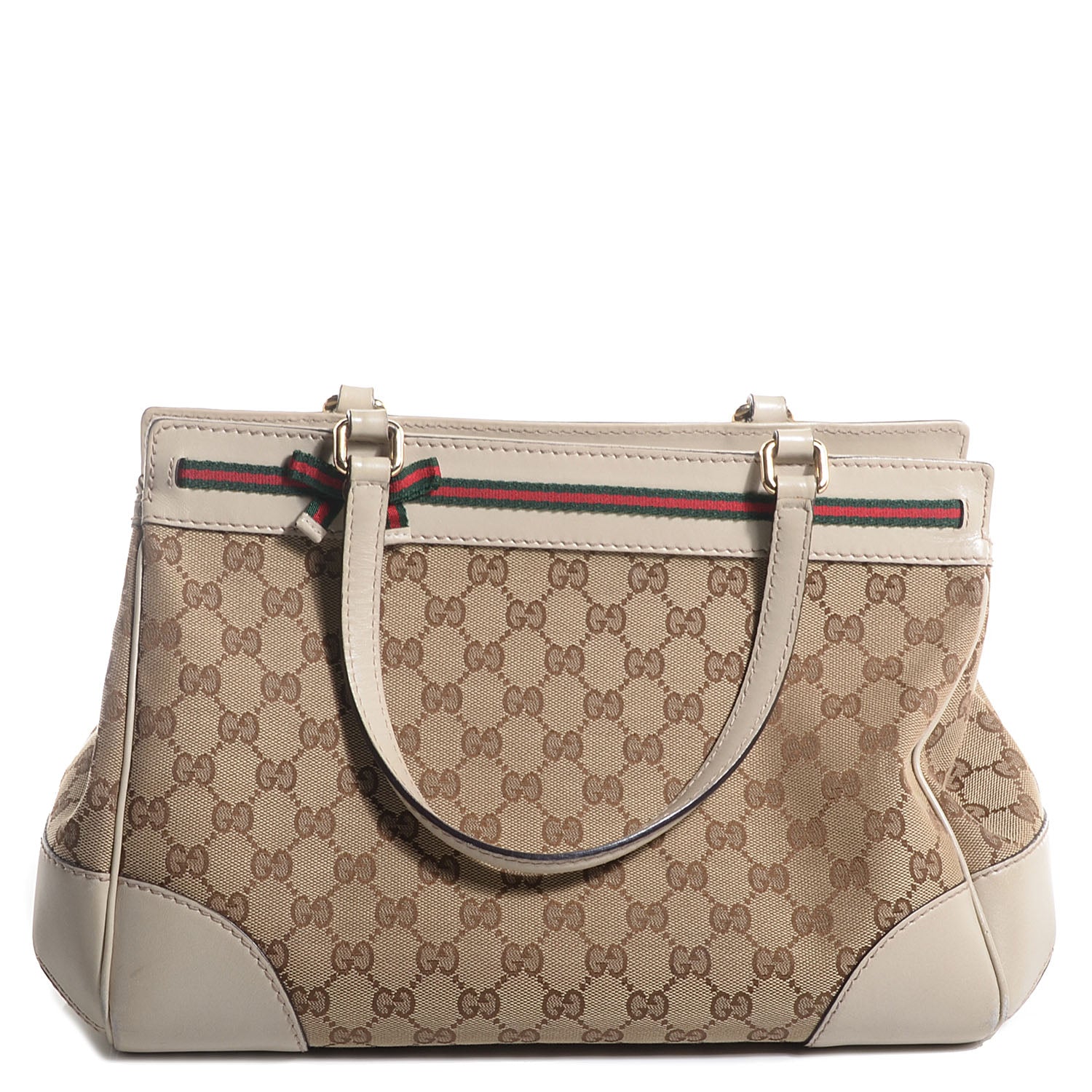 Gucci Monogram Medium Mayfair Tote Off White 1 of 9