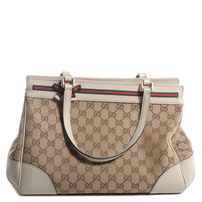 Gucci Monogram Medium Mayfair Tote Off White 1 of 9