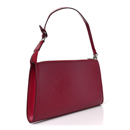 Louis Vuitton Epi Pochette Accessories 24 Fuchsia 2 of 7