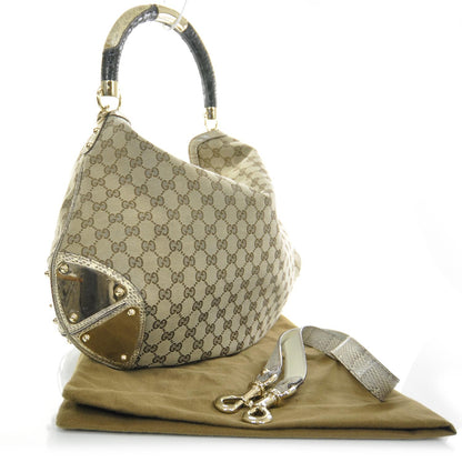 Gucci Monogram Large Crest Patchwork Embroidered Indy 3 of 9