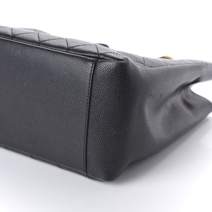 Chanel Caviar Quilted Grand Shopping Tote GST Black 7 of 12