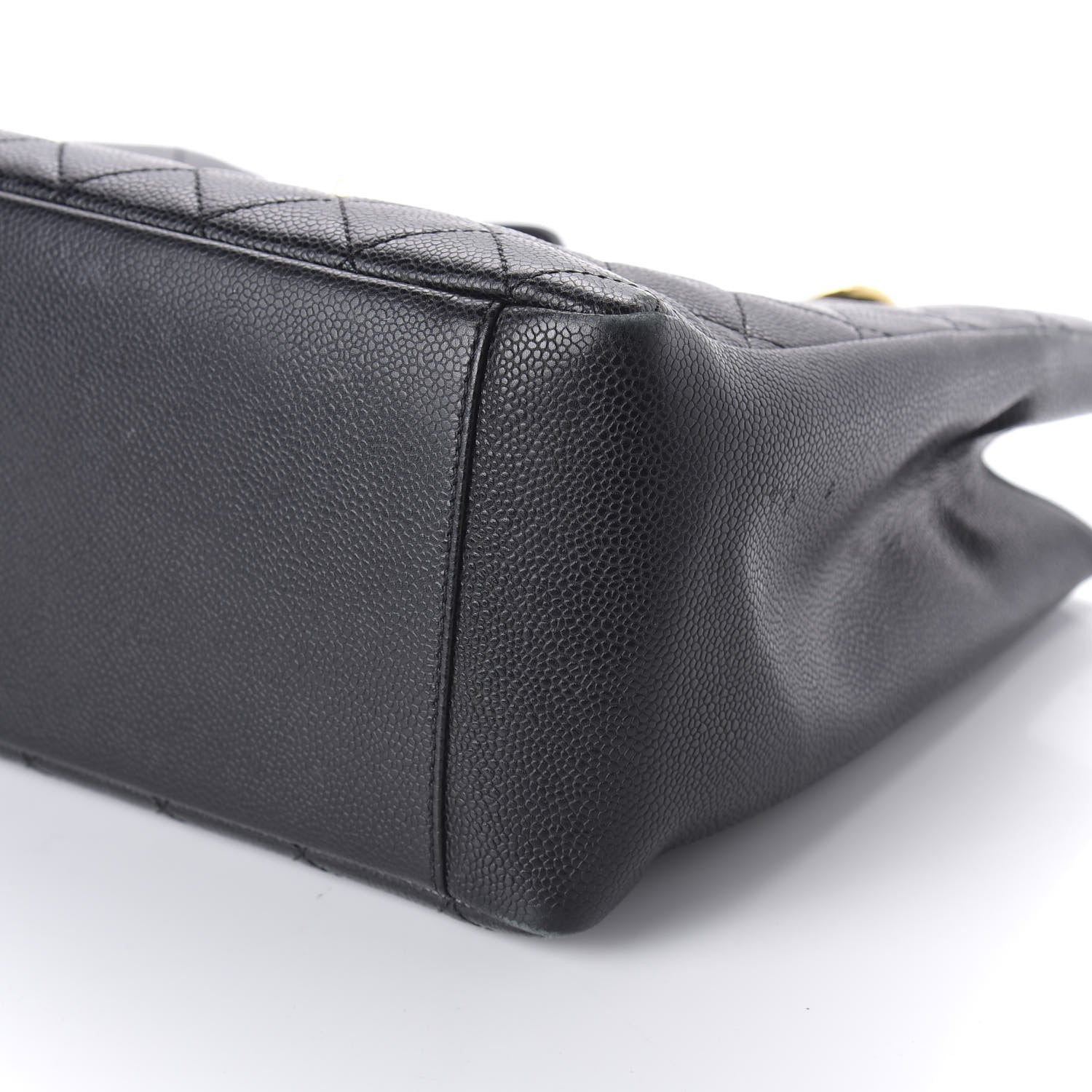 Chanel Caviar Quilted Grand Shopping Tote GST Black 7 of 12