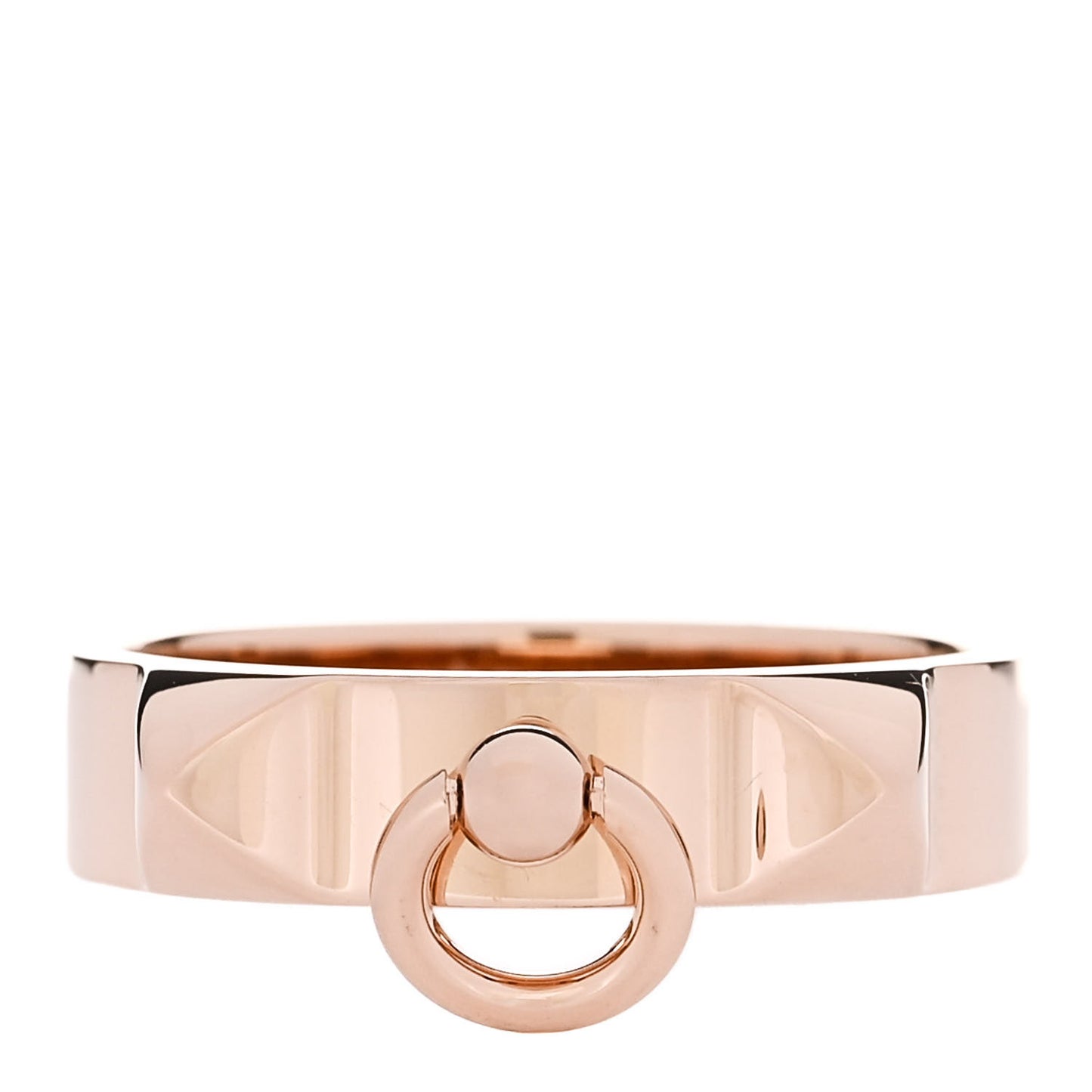 18K Rose Gold PM Collier De Chien Ring 57 8