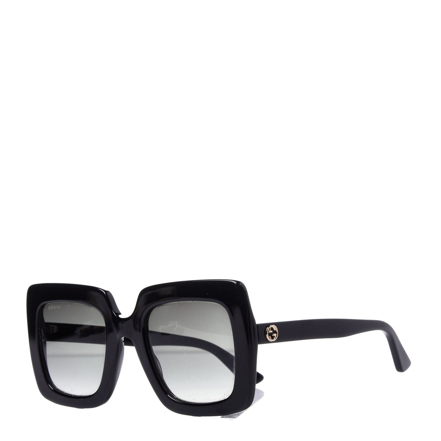 Acetate Square Frame Sunglasses GG0053S Black