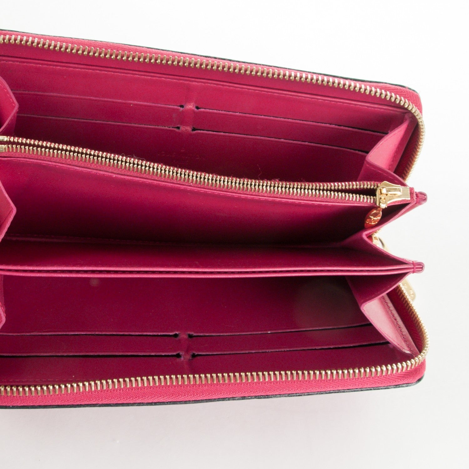 Louis Vuitton Vernis Zippy Wallet Rose Indien 5 of 9