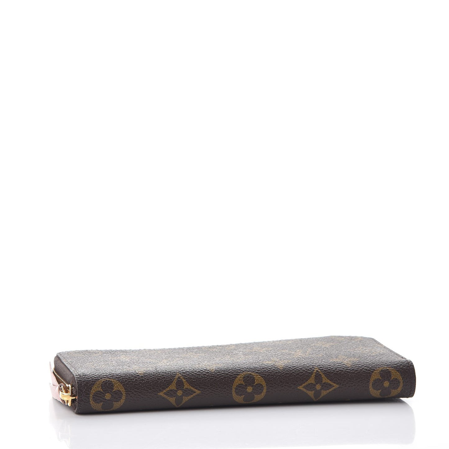 Monogram Clemence Wallet Rose Ballerine