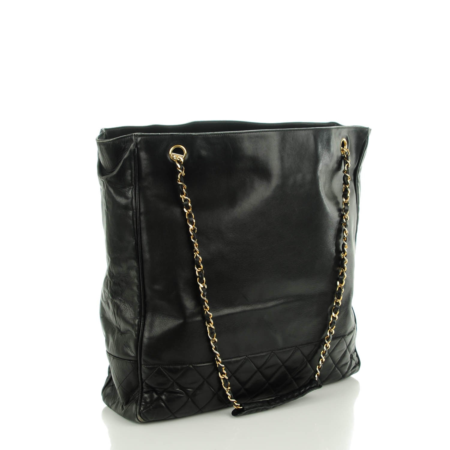 Chanel Lambskin Shopping Tote 5 of 11