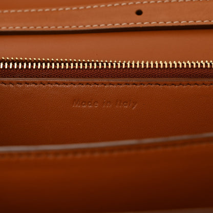 Celine Smooth Calfskin Medium Classic Box Flap Bag Camel 7 of 11