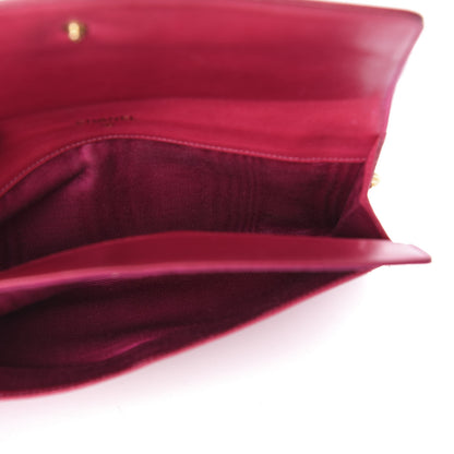 Chanel Caviar Timeless CC Wallet Dark Fuchsia 5 of 14