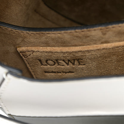 Loewe Calfskin Small Gate Crossbody Bag Khaki Green Soft White 7 of 10