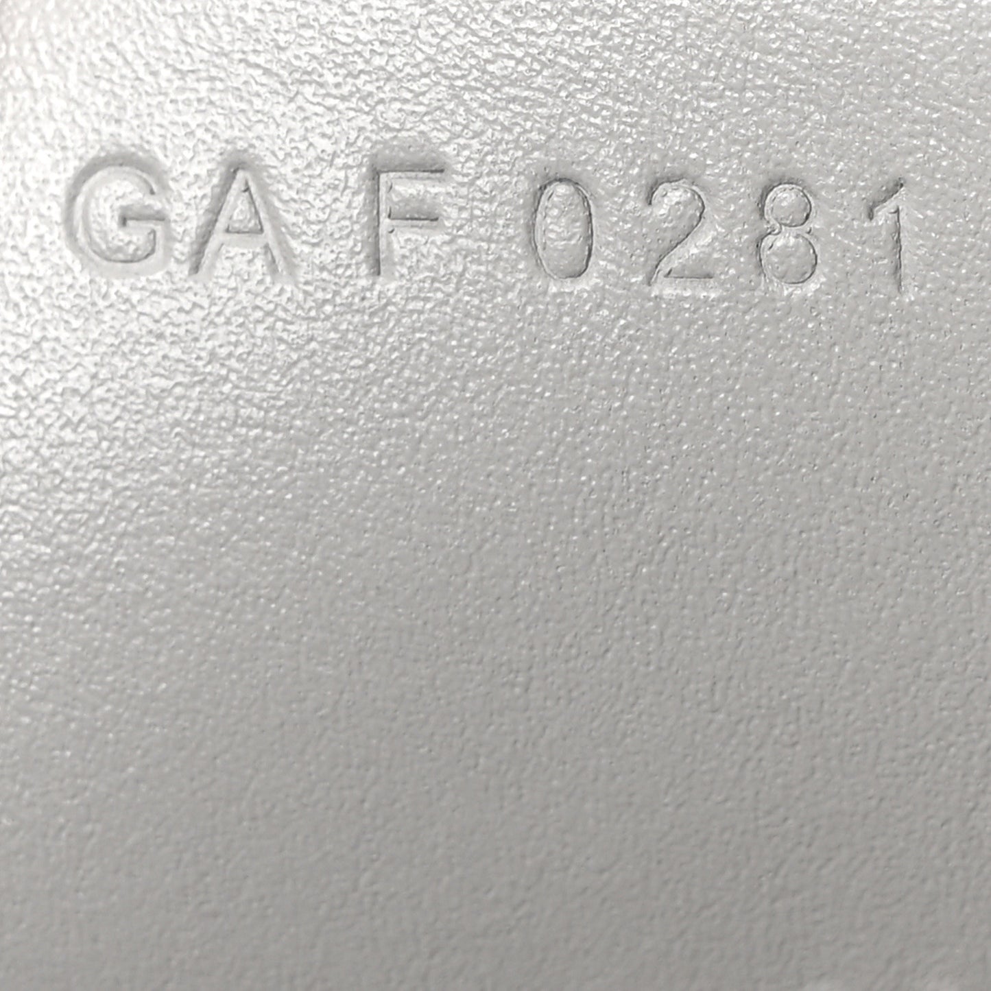 Smooth Calfskin Small Moon Cut Out Shoulder Bag Grey