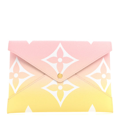 Louis Vuitton Monogram Giant By The Pool Large Kirigami Pochette Pink 1 of 7