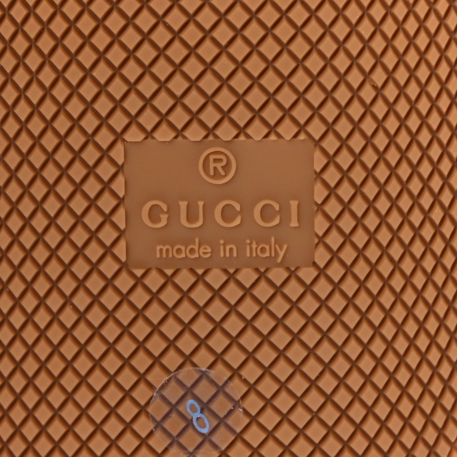Gucci Denim GG Monogram Calfskin Web Mens Screener Sneakers 8 Blue 8 of 10