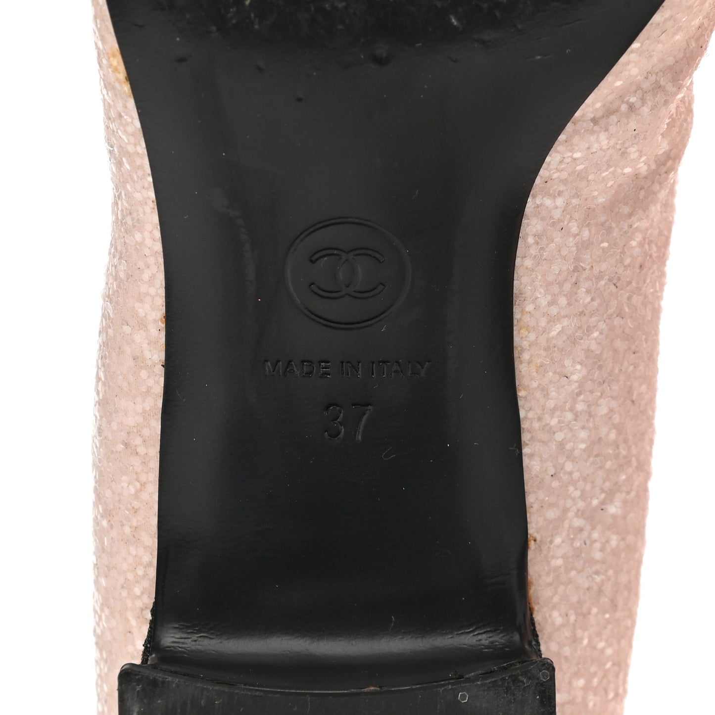 Glitter Fabric Lurex Cap Toe Fantasy High Boots 37 Pink Black