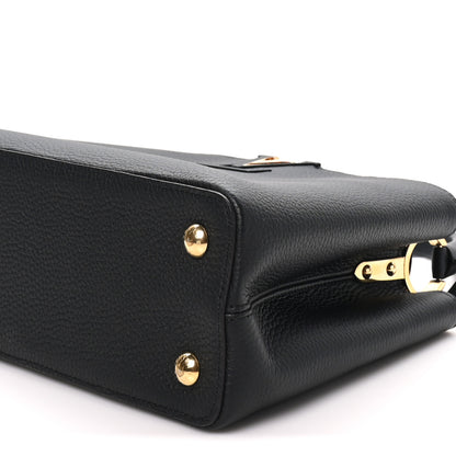 Louis Vuitton Taurillon Capucines BB Black 8 of 9