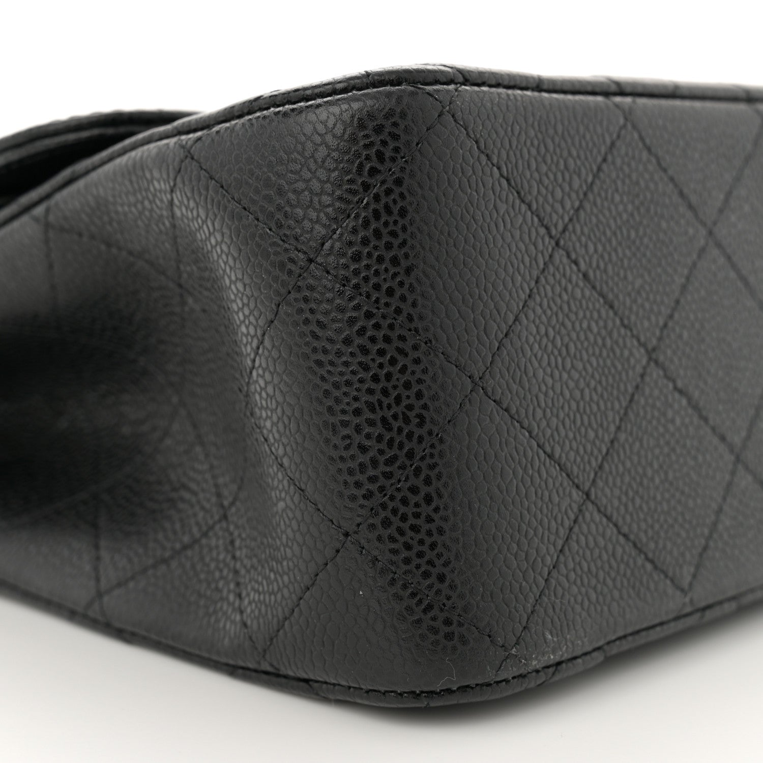 Chanel Caviar Quilted Jumbo Double Flap Black 9 of 12