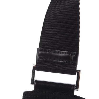 Prada Nylon Flat Messenger Bag Black 10 of 10