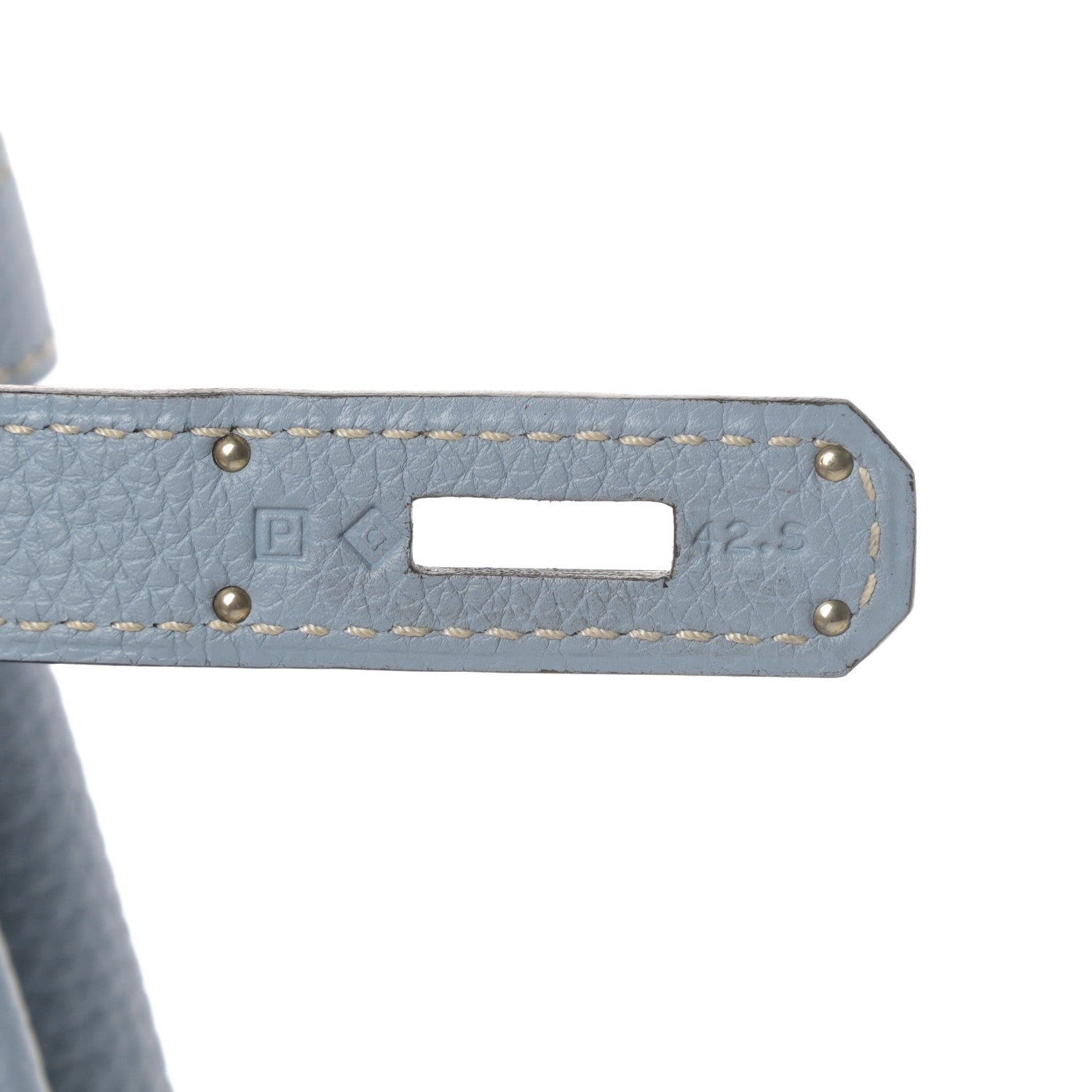 Hermes Togo Birkin 35 Bleu Lin 7 of 11