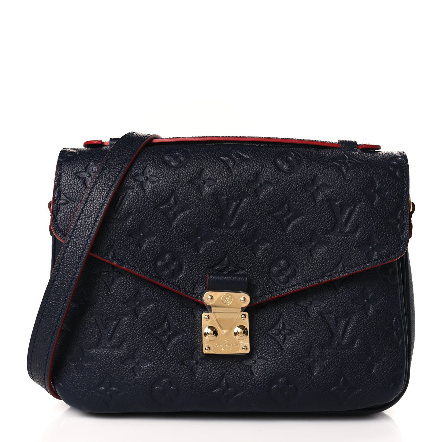 Empreinte Pochette Metis Marine Rouge