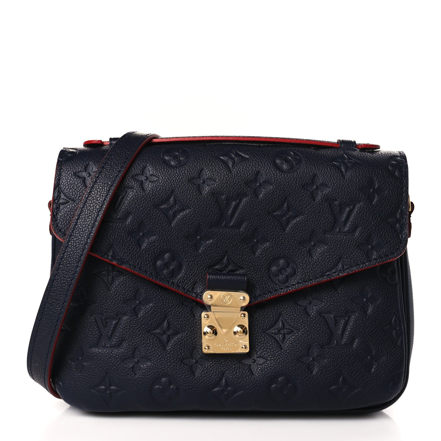 Louis Vuitton Empreinte Pochette Metis Marine Rouge 1 of 8