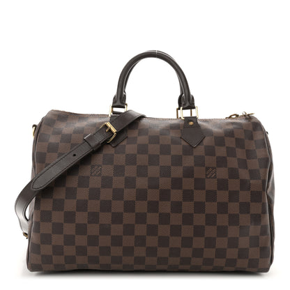 Louis Vuitton Damier Ebene Speedy Bandouliere 35 1 of 15