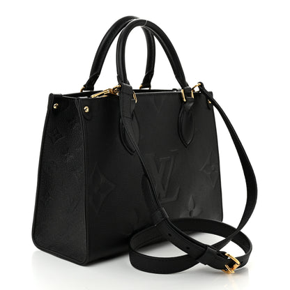 Louis Vuitton Empreinte Monogram Giant Onthego PM Black 2 of 8