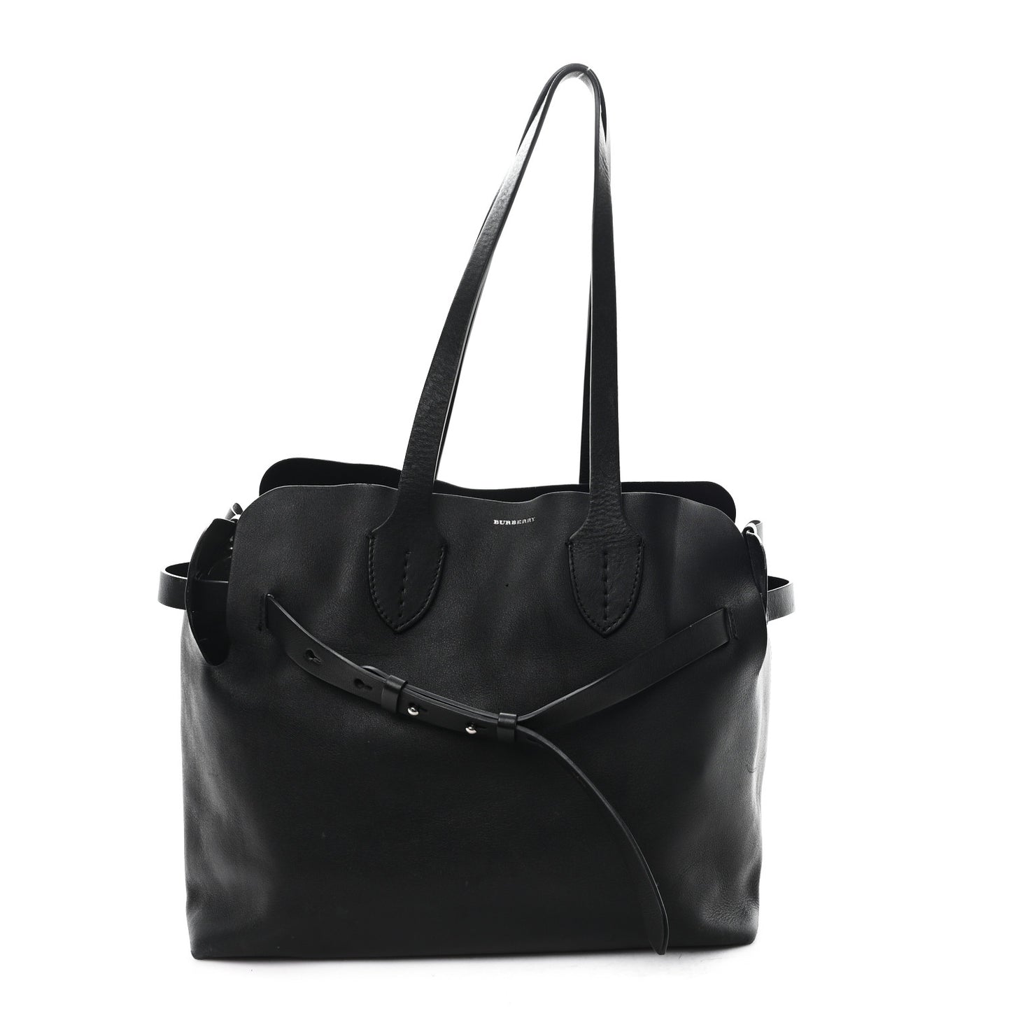 Soft Grain Calfskin Medium Belt Bag Black