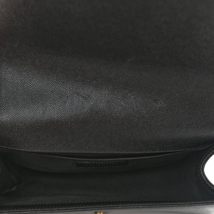 Chanel Caviar Quilted Medium Boy Flap Black 4 of 10