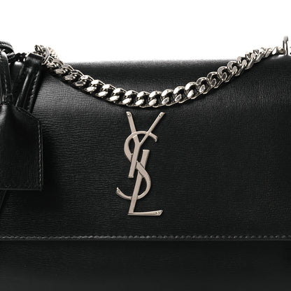 Saint Laurent Calfskin Medium Monogram Sunset Black Sunset Black 8 of 11