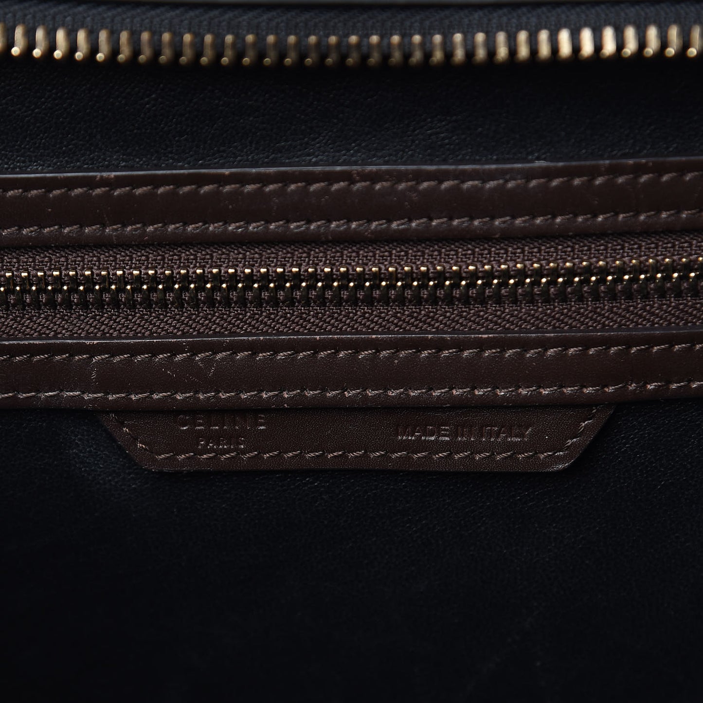 Elephant Calfskin Mini Tri-Color Luggage Indigo