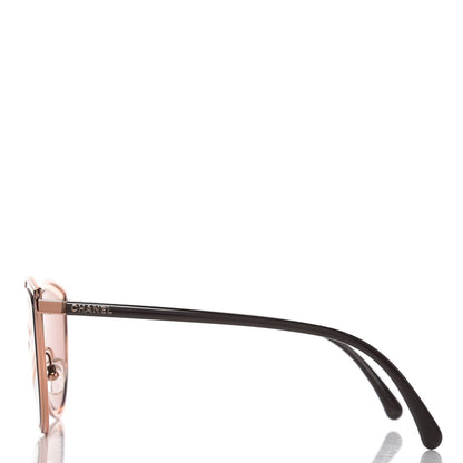 Chanel Metal Cat Eye Sunglasses 4222 Pink Gold 3 of 8