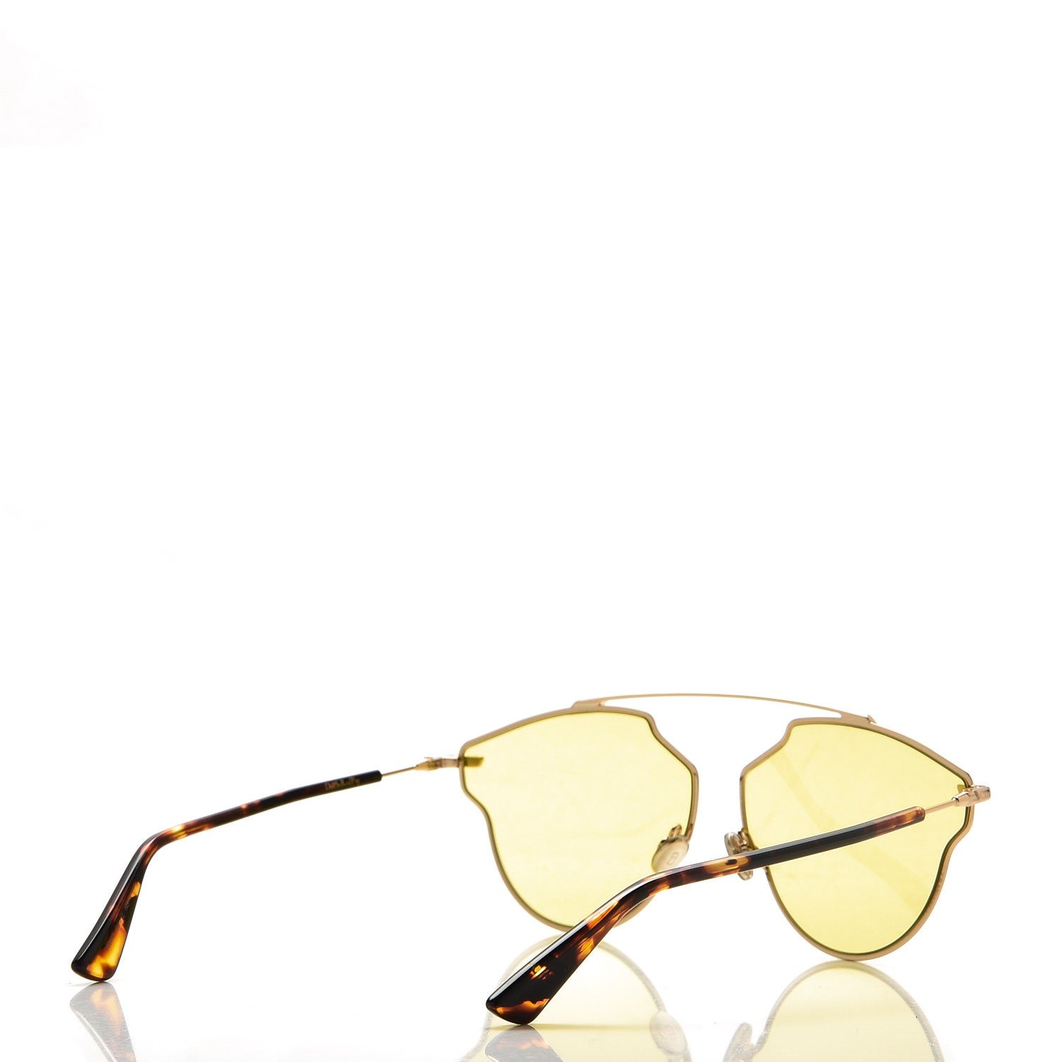 Christian Dior So Real Pop Sunglasses Yellow 3 of 9