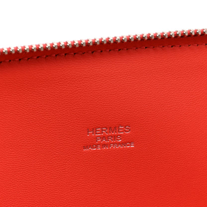 Hermes Taurillon Clemence Bolide 35 Rouge Pivoine 6 of 11