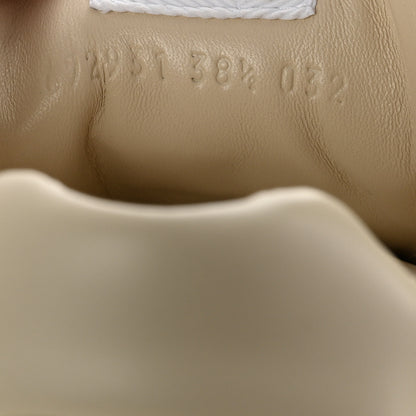 Gucci Calfskin Heart Rhyton Sneakers 38.5 Ivory 6 of 9