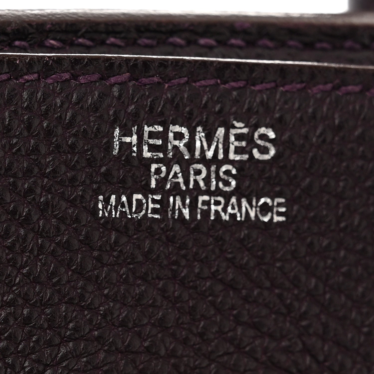 Hermes Togo BIRKIN 35 Raisin 6 of 13