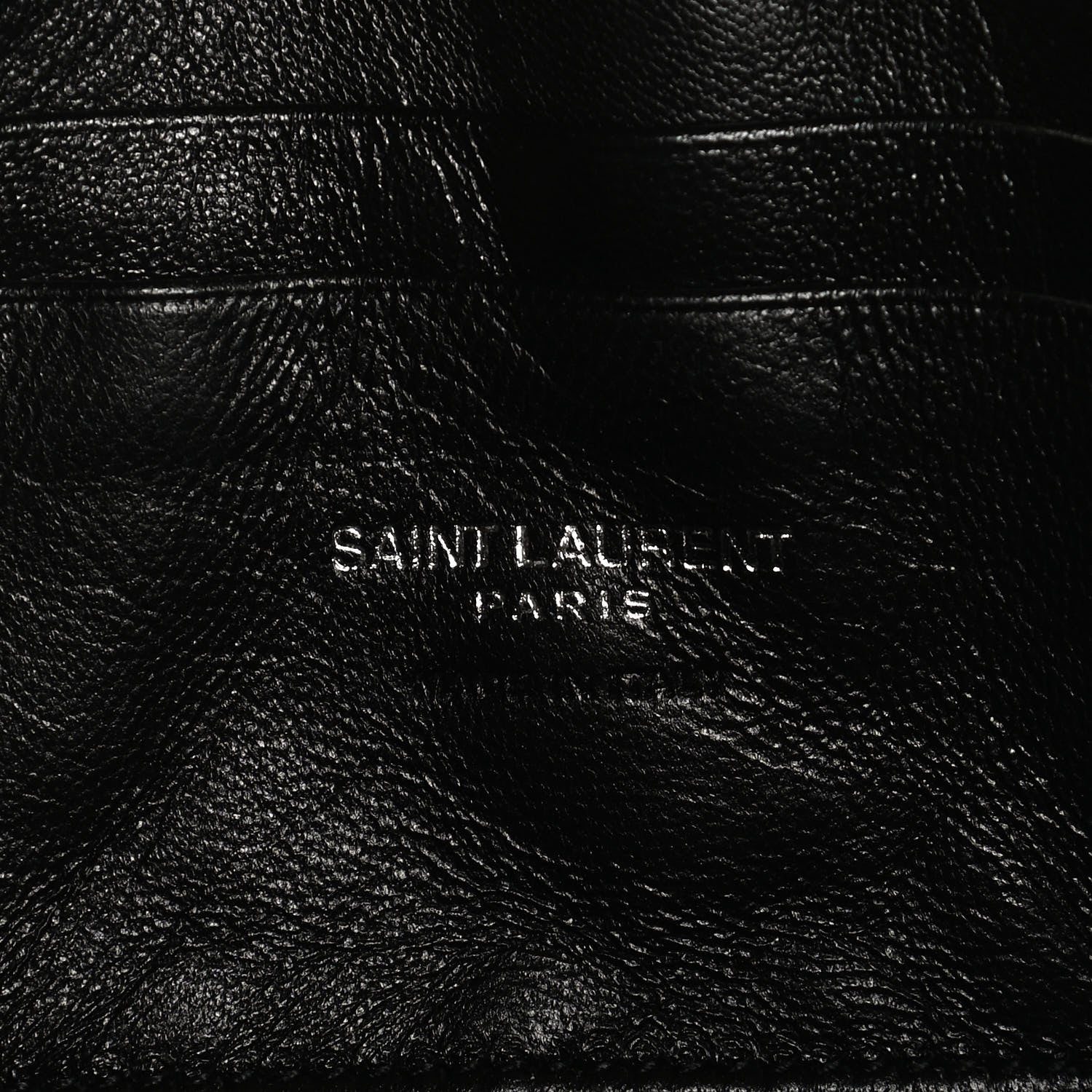 Saint Laurent Grain De Poudre Matelasse Monogram Mini Lou Camera Bag Petrol Green 6 of 12