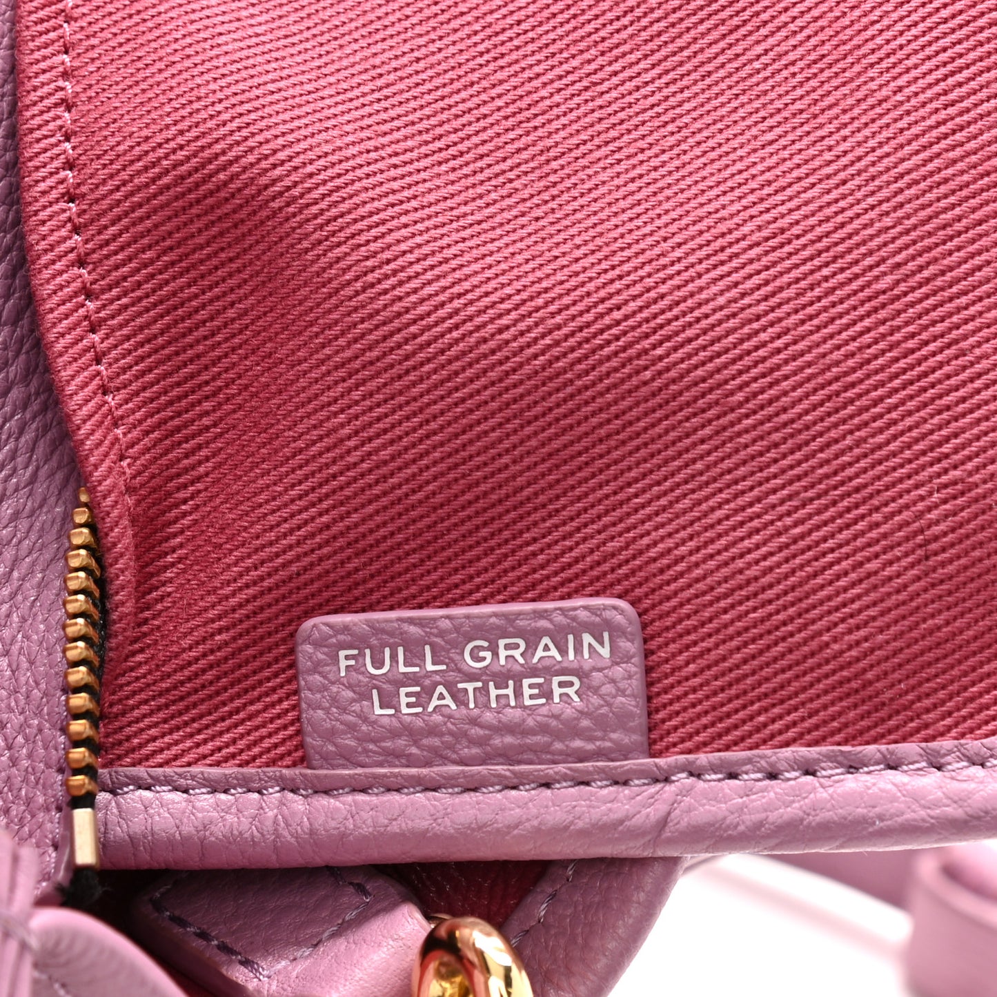 Grained Calfskin Small The Tote Bag Orchid Haze
