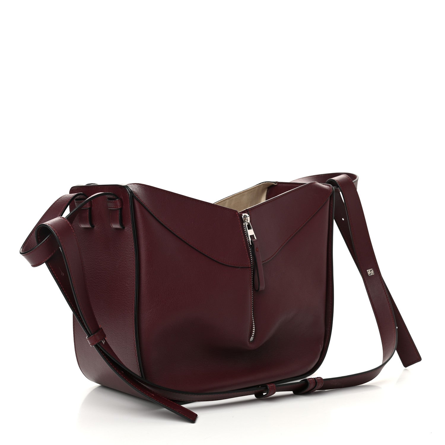 Loewe Calfskin Small Hammock Shoulder Bag Malbec 3 of 13