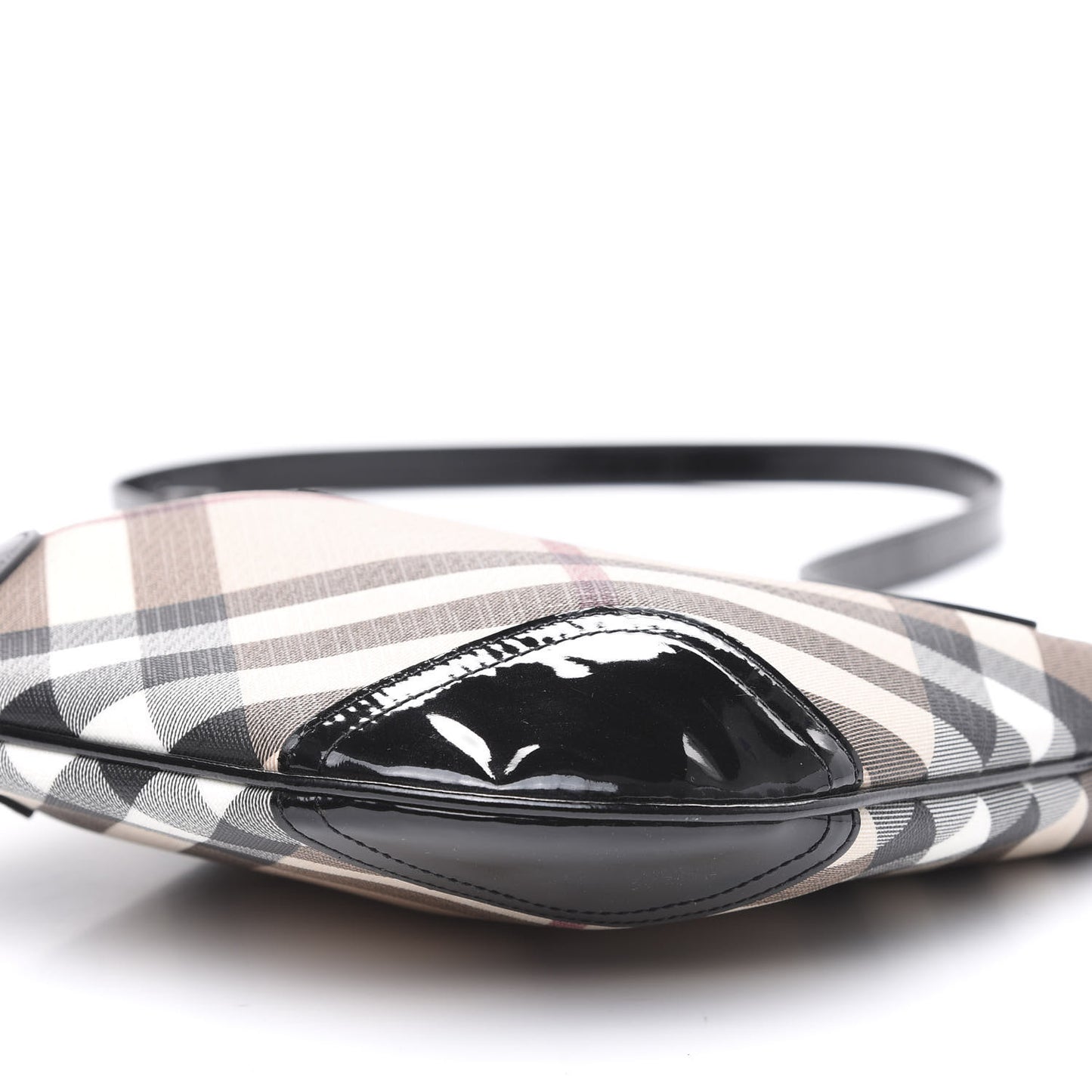 Supernova Check Small Dryden Crossbody Bag Black