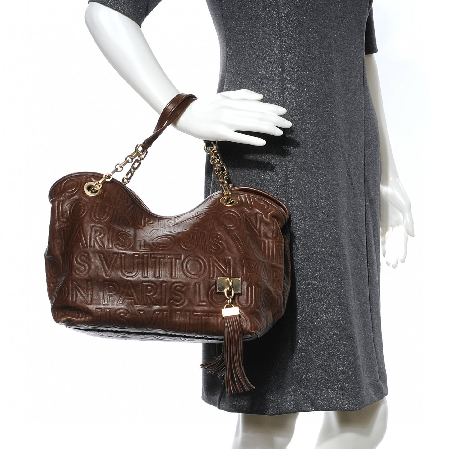Monogram Paris Souple Whisper PM Chocolate