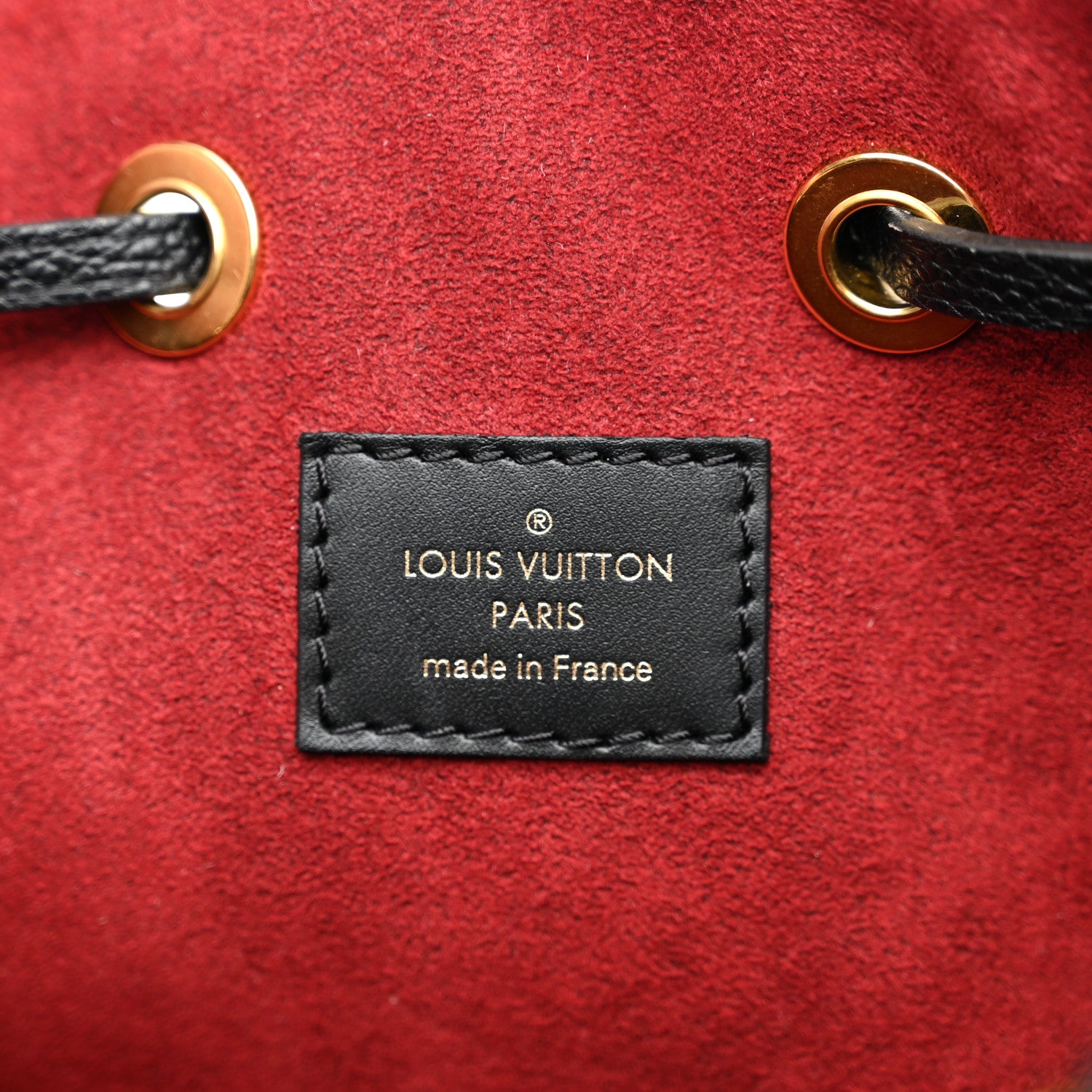 Louis Vuitton LOUIS VUITTON Empreinte Monogram Giant Neonoe MM Black Beige 7 of 11